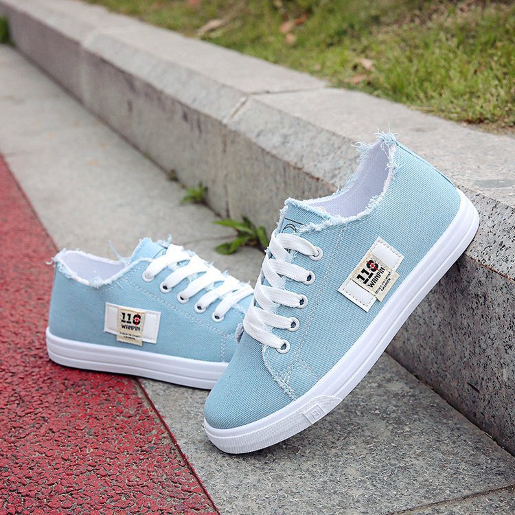 COD Sneakersdaily 9927 Sepatu Sneakers Kanvas Wanita Import Sepatu Trend Korea