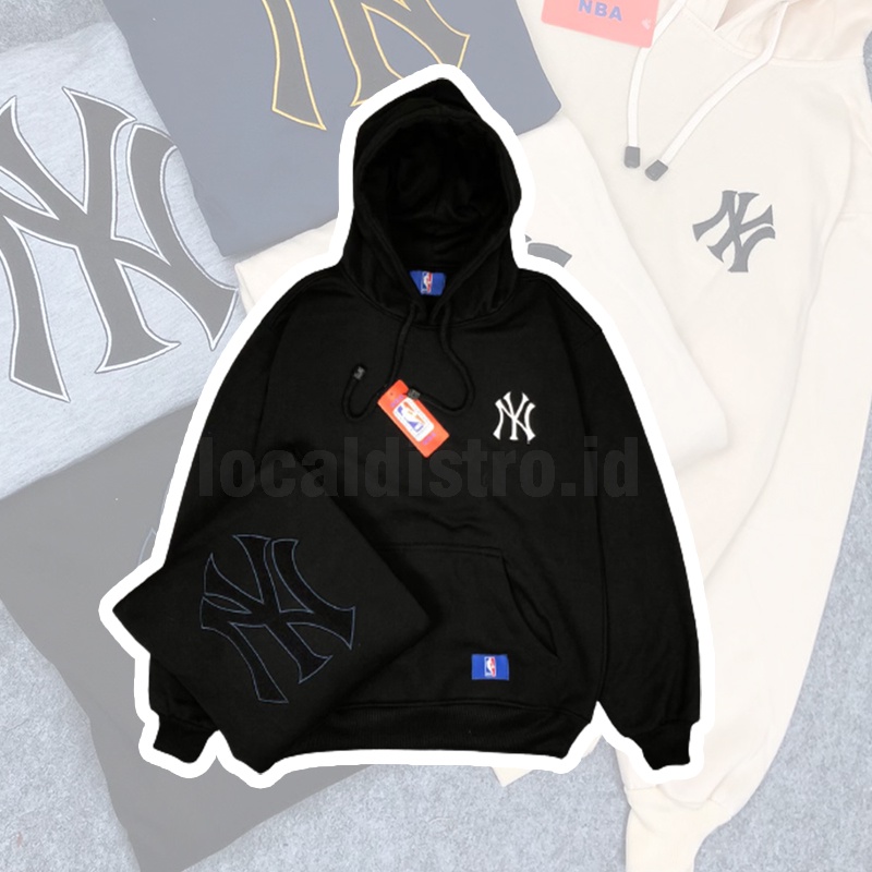 Jaket Sweater NYC Hoodie New York City Basket Ball Premium Full Bordir Pria Wanita