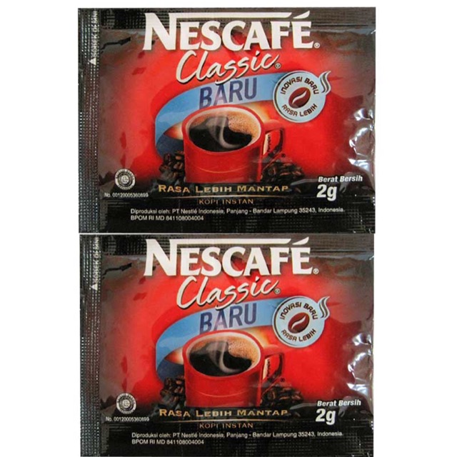 

Nescafe Kopi Instant Classic 10X2g