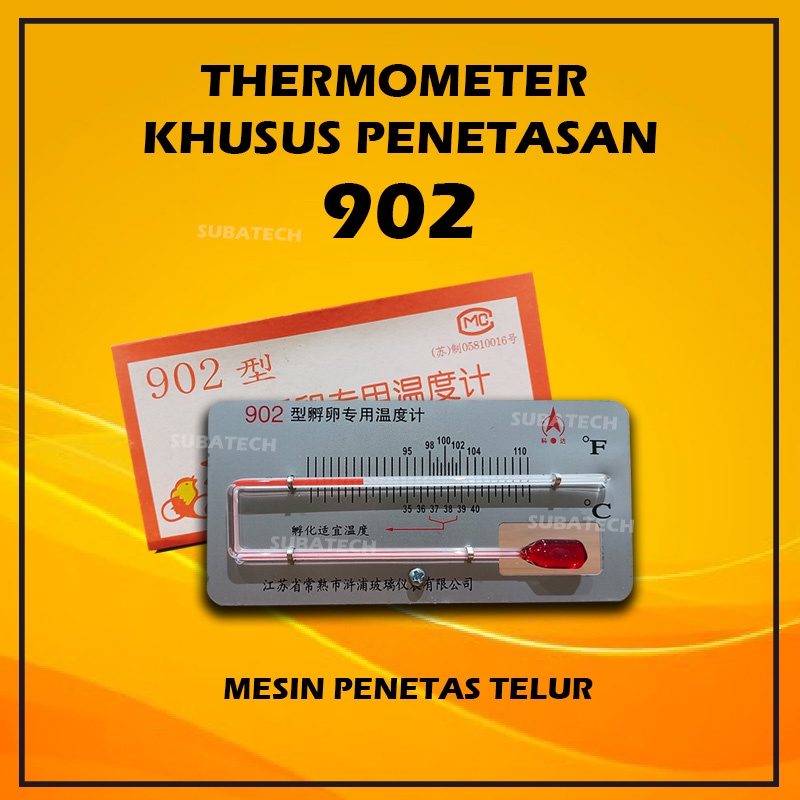 Termometer Thermometer 902 Mesin Tetas Penetasan MTTU