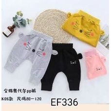EF336 EF339 EF340 celana jogger anak 1-3thn