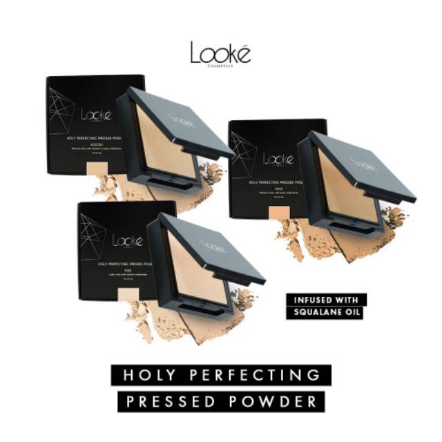 Looke Febe Cosmetics Holy Perfecting Pressed Powder