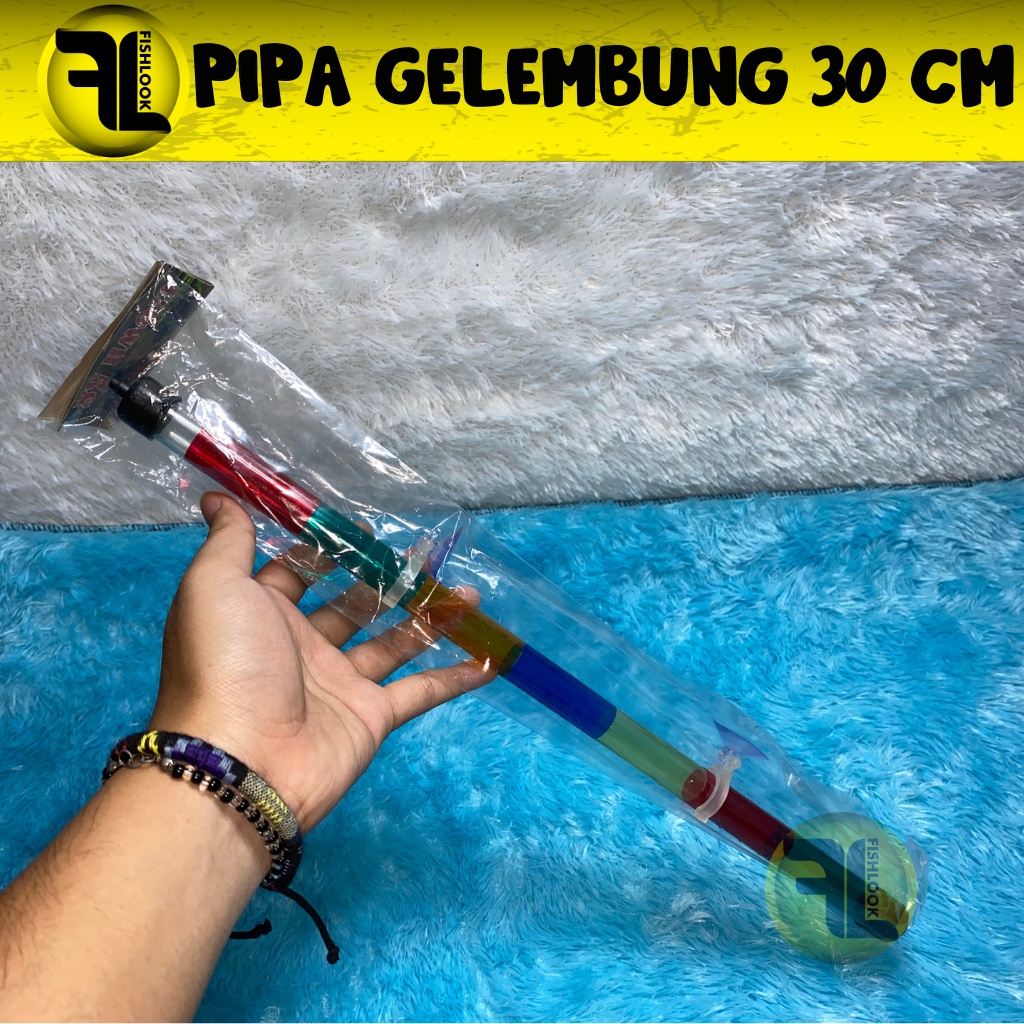 pipa 20cm 30cm 40cm gelembung udara angin aerator aquarium aquascape