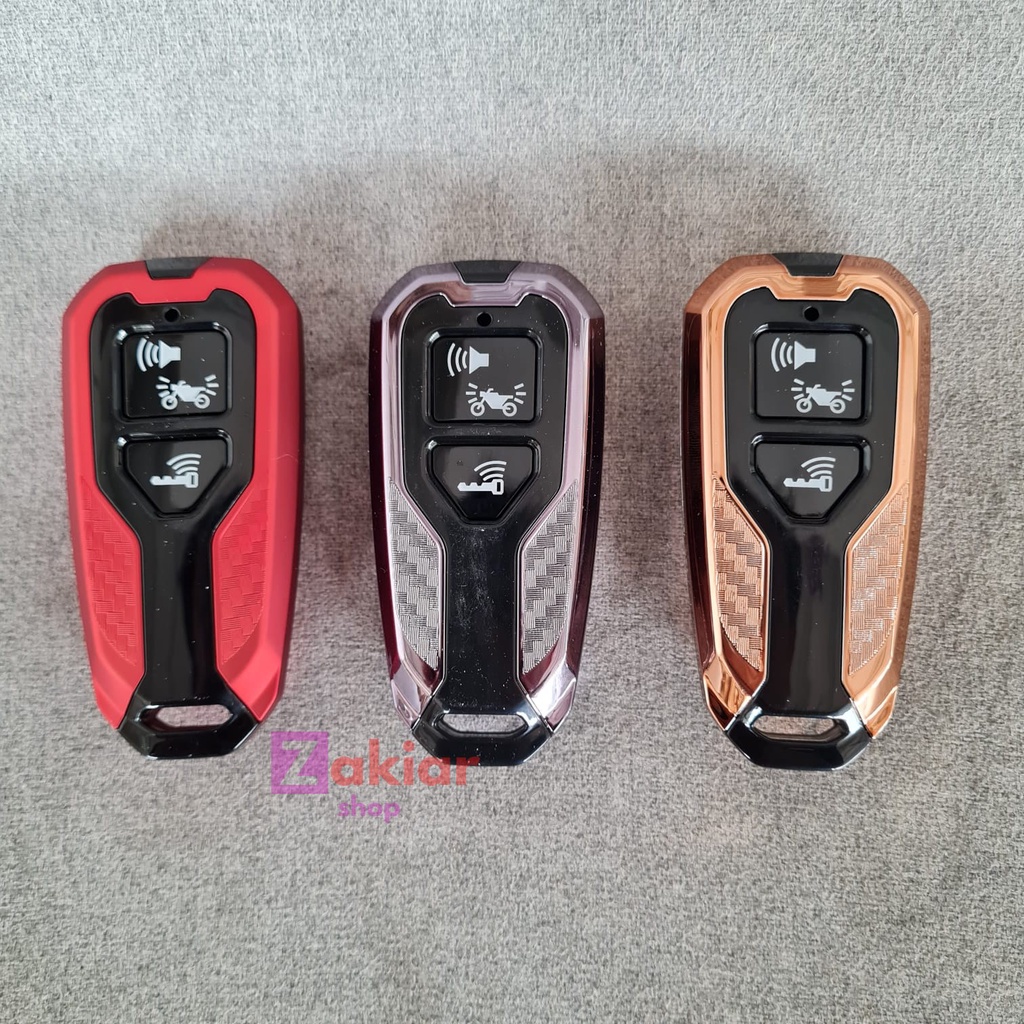 Smart Key Remote Cover Kunci Honda PCX 160 Hitam Cover Remot PCX 160 Tutup Remot PCX 160 Original AH