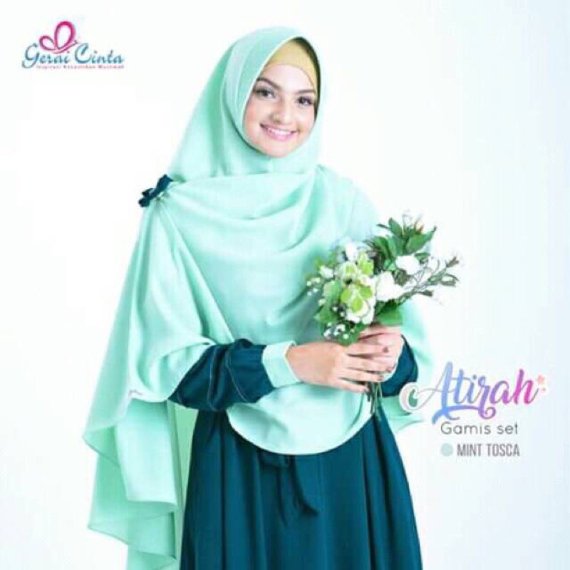preloved gamis set atirah gerai saffa gerai cinta