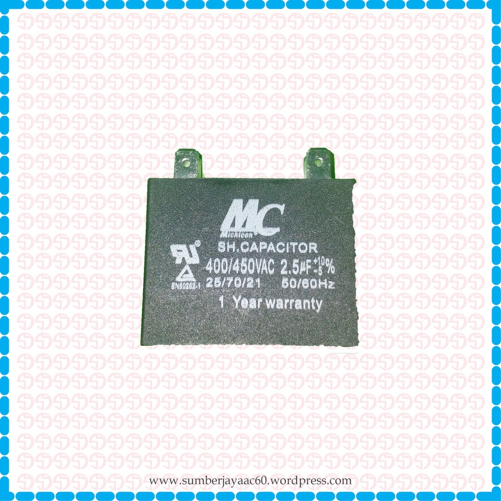 Kapasitor fan AC/ kapasitor outdor AC