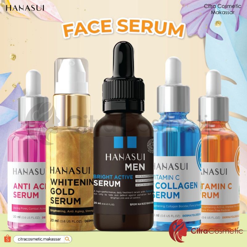 Serum Hanasui Anti Acne Gold Collagen Men