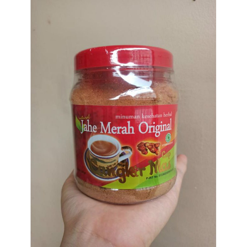 

Minuman Herbal Jahe Merah Cangkir Mas