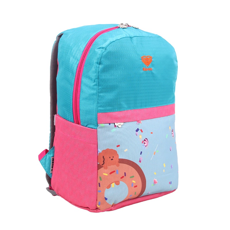 [KLIKTAS] Tas Ransel Korea Wanita Raven 710113 Backpack Sekolah Motif BTS Printing