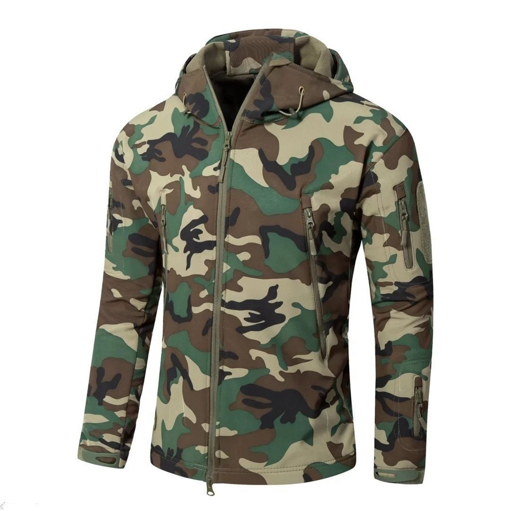 Promo  Jacket TAD Impor - Woodlands  Tactical Outdoor