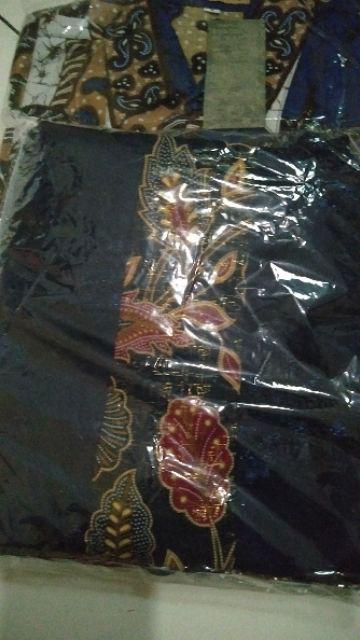 Sarimbit Keluarga/ Family Rok N Blus Wanita Mahadewi Prodo Broklat Biru Dongker