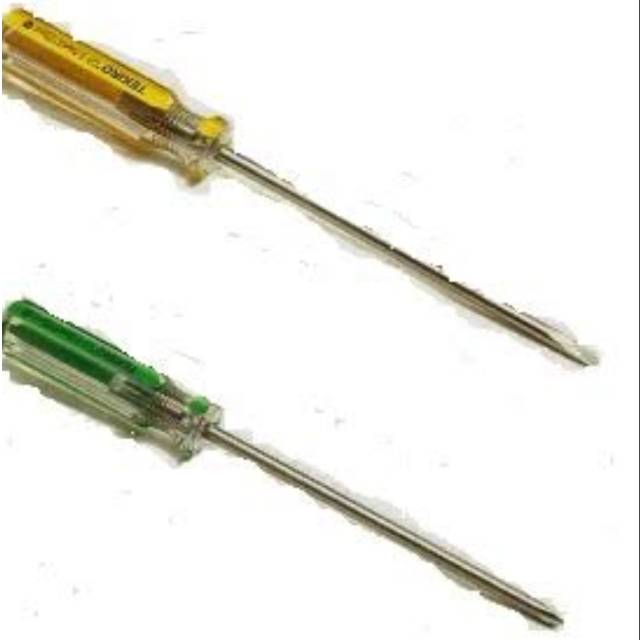 Obeng Gagang Kristal (+) Plus ( - )PH0 / In Line Screwdriver TEKIRO PH0 3.2