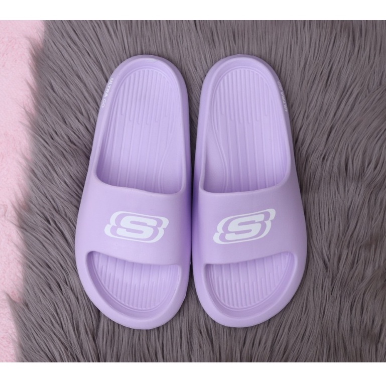 Sendal Slide Wanita Sandal Selop Skechers Wanita Sandal Wanita Terbaru Sandal Slip on Sketcher Model Korea Sketcher Selop Murah