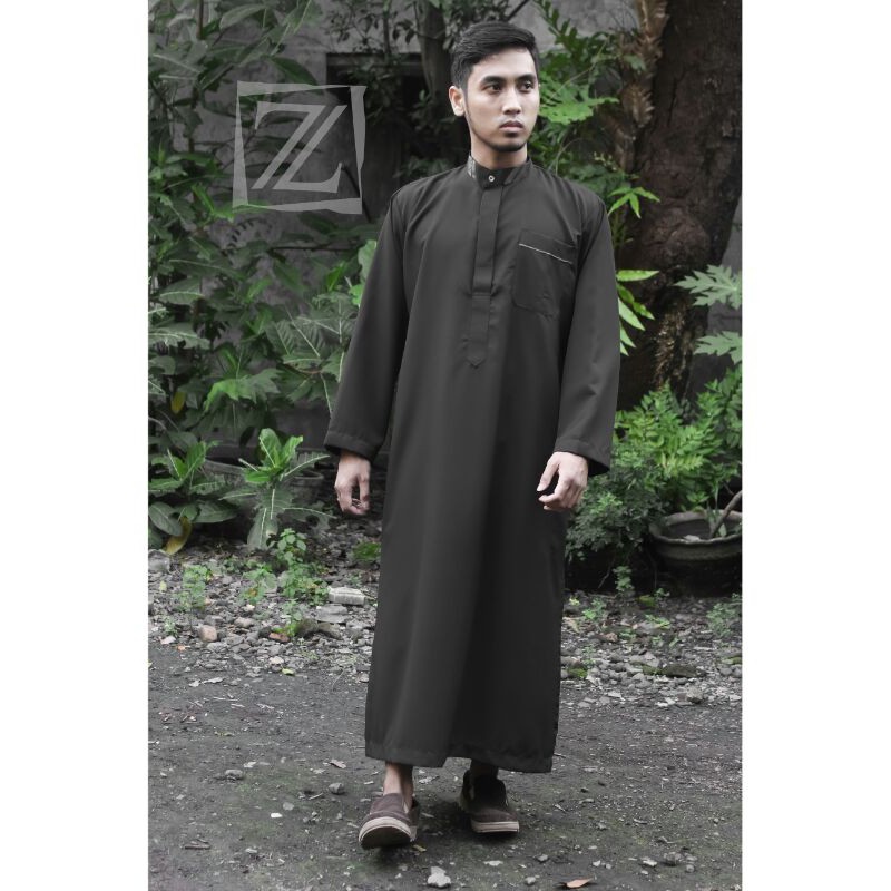 JUBAH SAUDI KOMBINASI