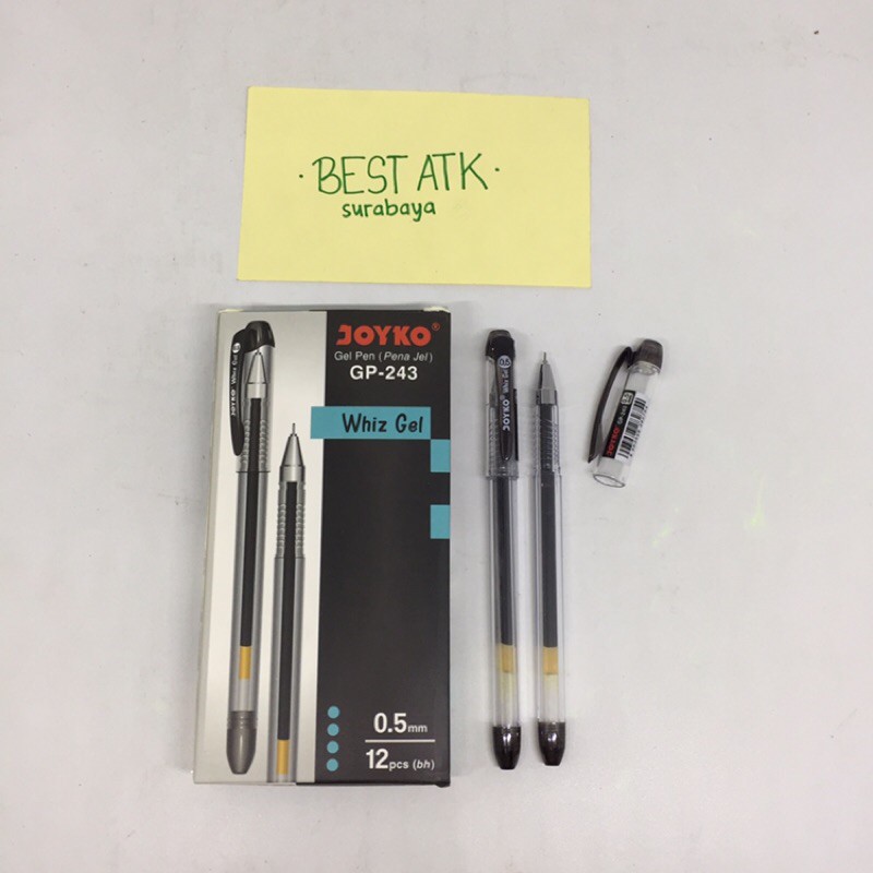

12pcs Bolpoint bolpen Pulpen Gel Joyko - 12biji