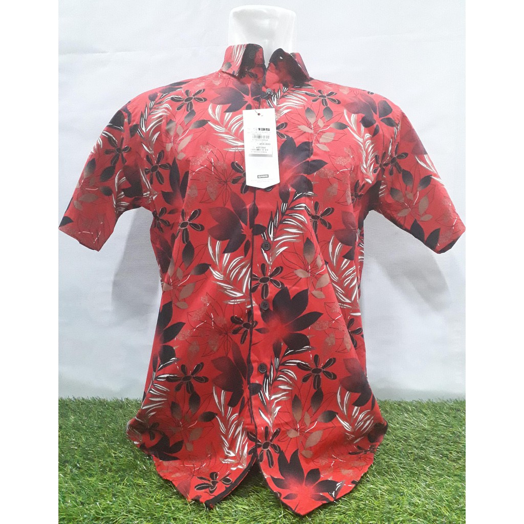 KEMEJA S135/KEMEJA PRINTING PENDEK PRIA