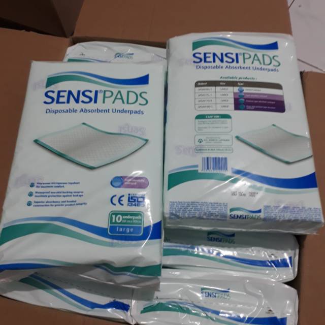 SENSI PADS - POPOK ALAS - PERLAK ISI 10PCS