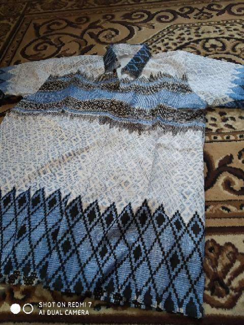Diskon Bswart Batik Hrb026 Kenongo Hem Pendek Padi Pekalongan M L Xl Batik Pria Murah Modern Grosir