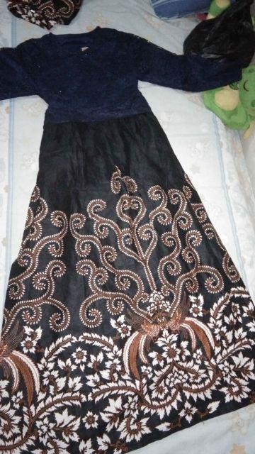 Maura Couple - Sania Ruffle Batik Couple Ori Ndoro Jowi Garansi Termurah Shopee - Modern Batik