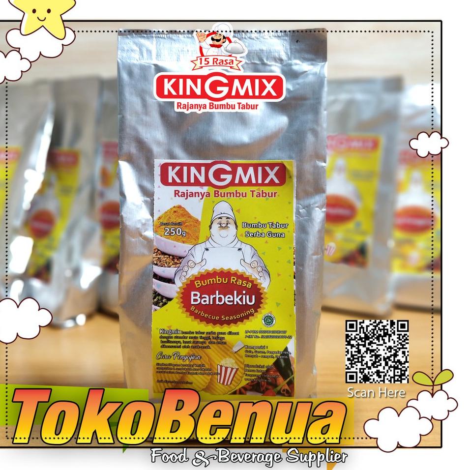 

New Product--Bumbu Tabur Barbekiu KINGMIX 250 gr