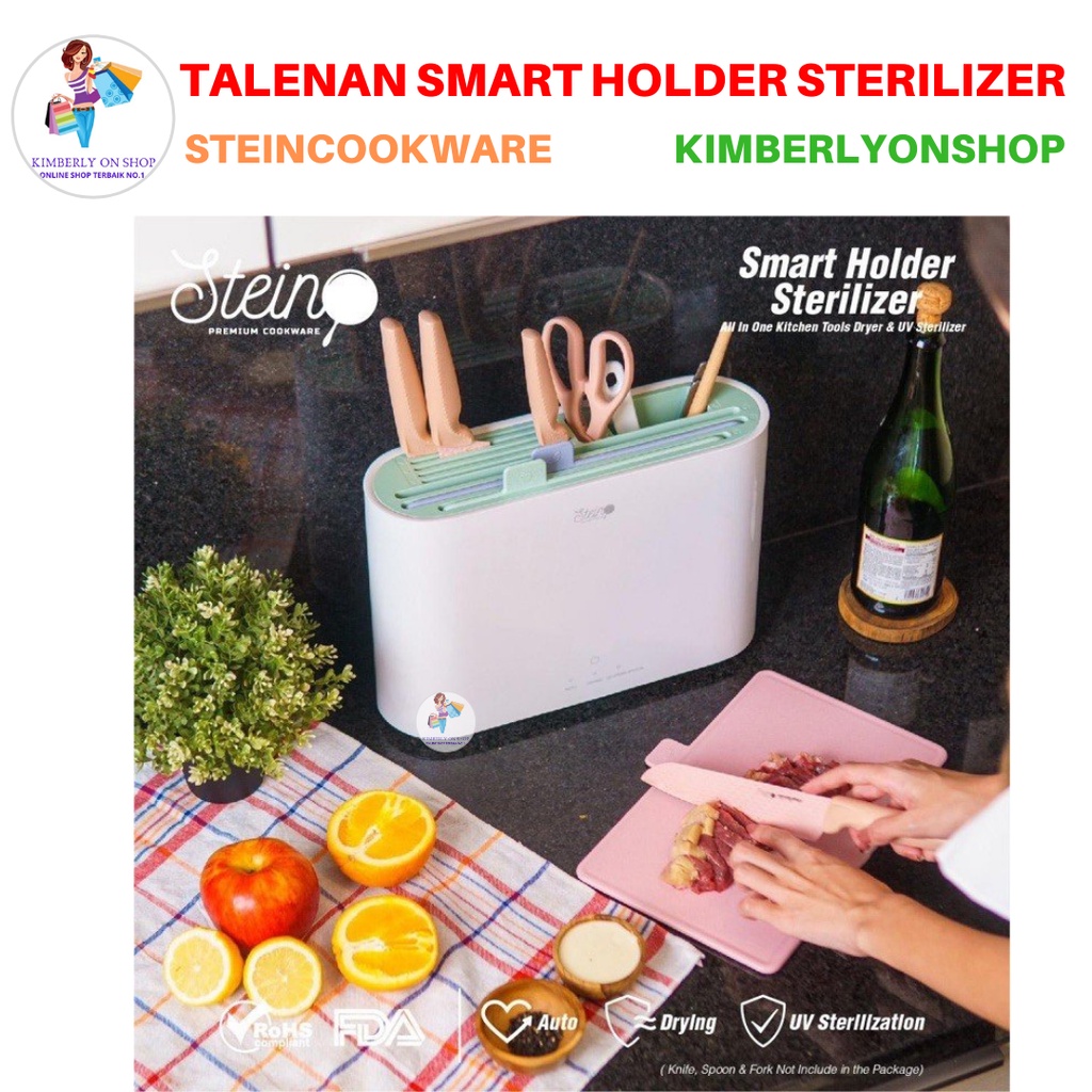 Talenan Multifungsi Smart Holder UV Sterilizer Stein Cookware