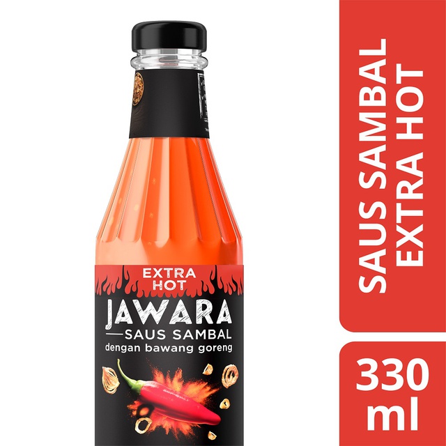 Jawara Saus Sambal Extra Hot 330 Ml Shopee Indonesia