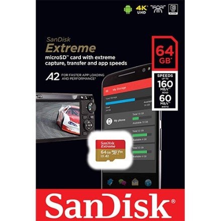 Micro SD SanDisk Extreme SDXC 64GB 160MB/s Original