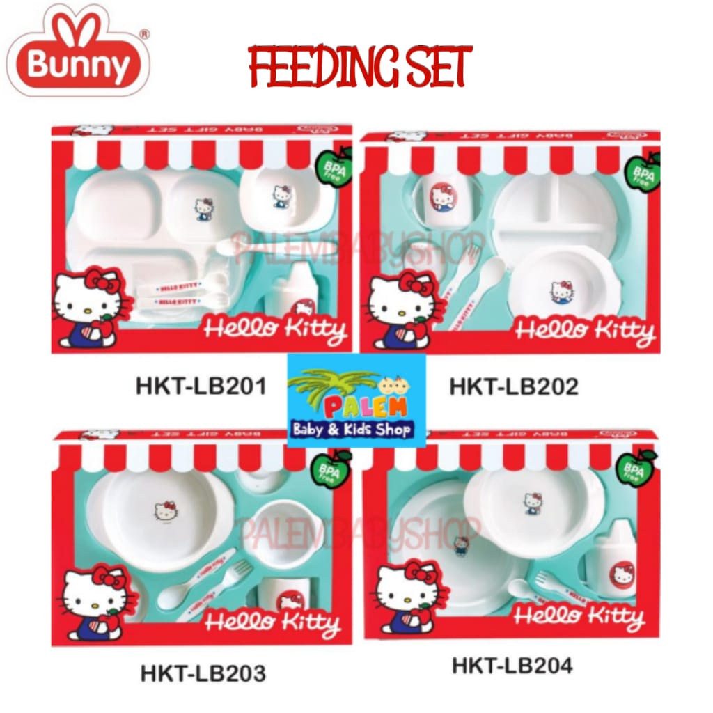 Lusty Bunny Feeding Set -Peralatan makan anak bayi