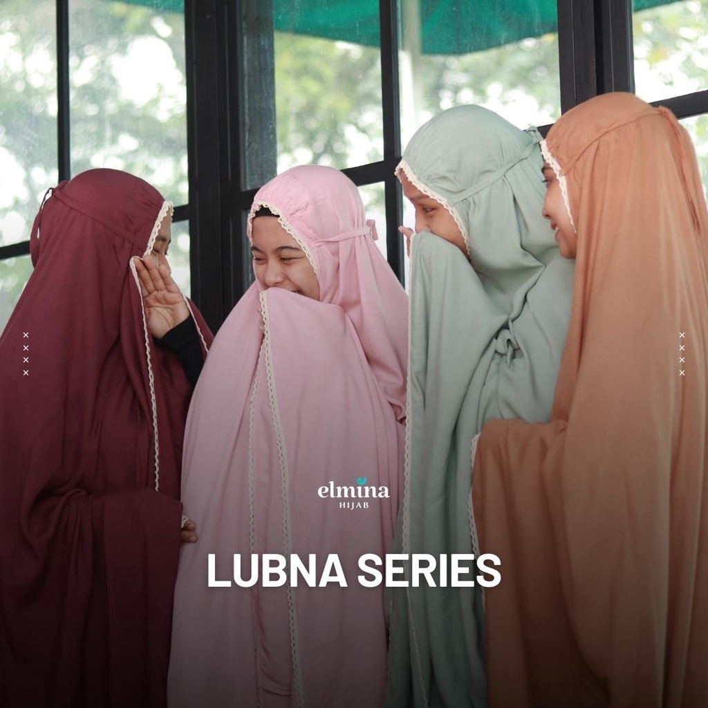 MUKENA JUMBO POLOS - LUBNA SERIES
