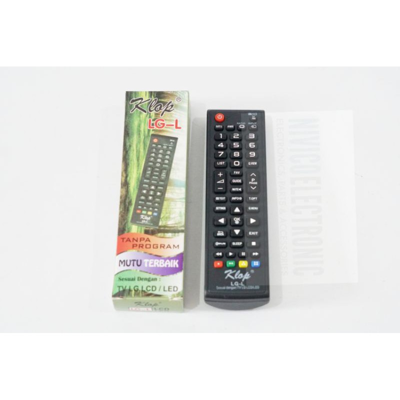 Remot tv KLOP LG-L TV LG LED LCD