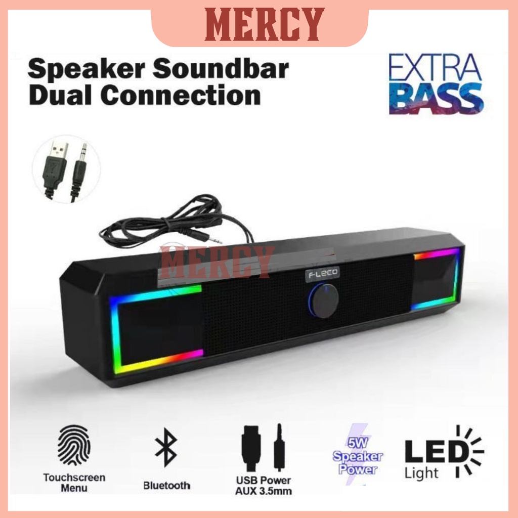 SPEAKER Soundbar BLUETOOTH TOUCH SREEN Dual Connection ORIGINAL 100% F-590BT