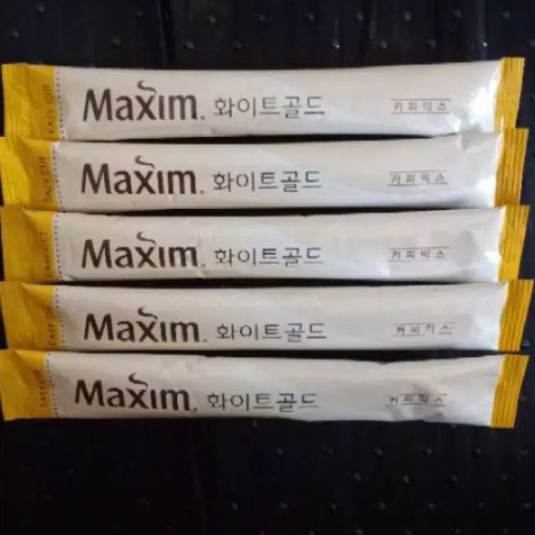 

Maxim White Gold Coffee/pcs(korean kopi sachet)