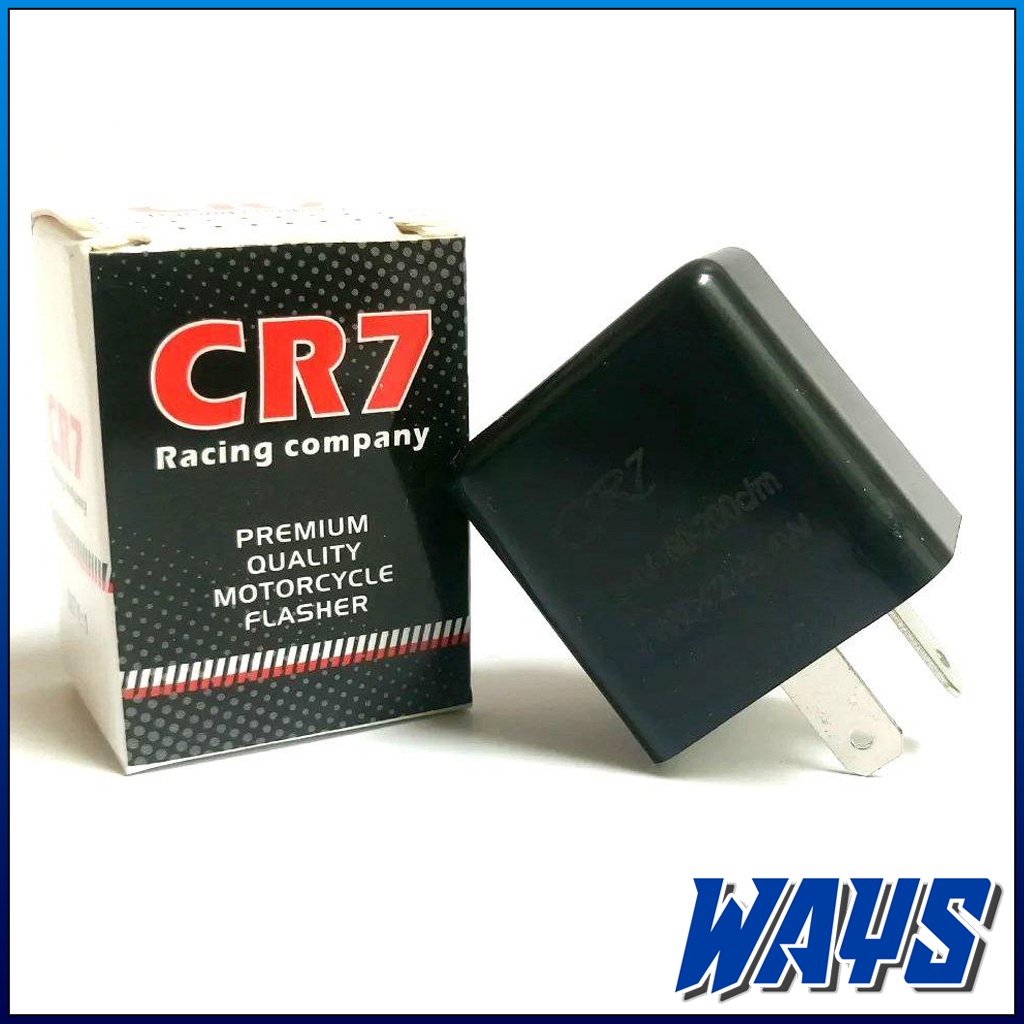 [L247] CR7 TYTO AES Flasher Flaser Relay Lampu Sein Sen Weser Hazard Bohlam LED Motor Universal