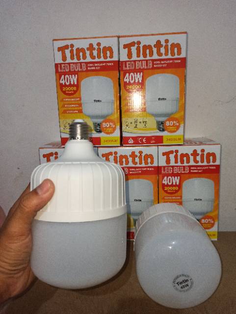 Lampu Bohlam Led Capsule/Tabung Tintin 40watt