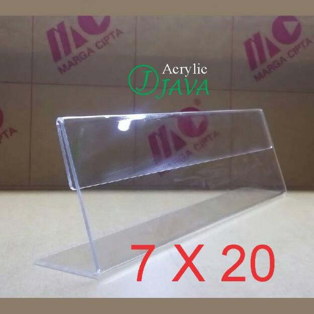 

➯Readystock DESK NAME/ACRYLIC NAME PLATE/PAPAN NAMA AKRILIK MEJA (7X20) 1 SISI 46 ➯