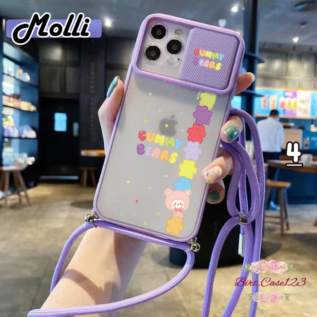 SOFTCASE SLINGCASE SLIDE PELINDUNG KAMERA MOLLI SAMSUNG OPPO VIVO REALME IPHONE XIAOMI BC5712