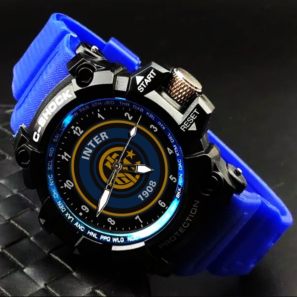 (EXCLUSIVE) JAM TANGAN INTER 2 (STRAP WARNA)