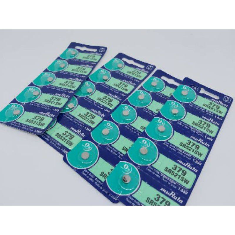 batre battery Murata SR 521 SW 379 original asli batre jam tangan