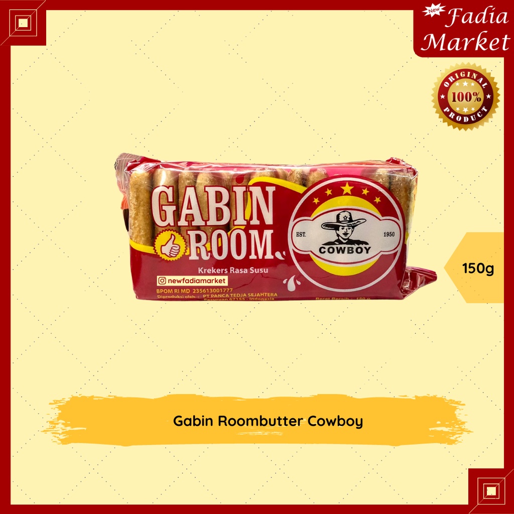 

Kabin/Gabin/Cabin Roombutter Cowboy 150g