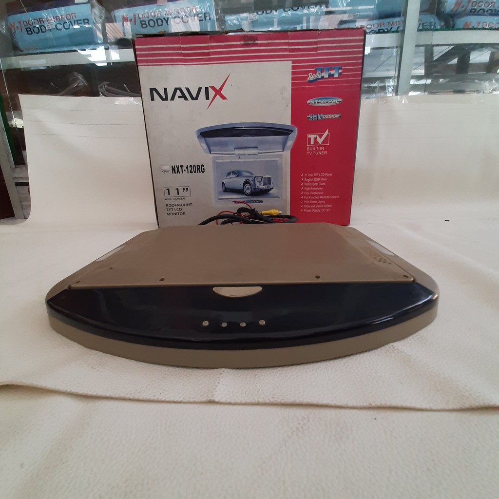Monitor Plafon Mobil Navix NXT 110 RB / TV Plafon Mobil 11 inch Original Murah Berkualitas