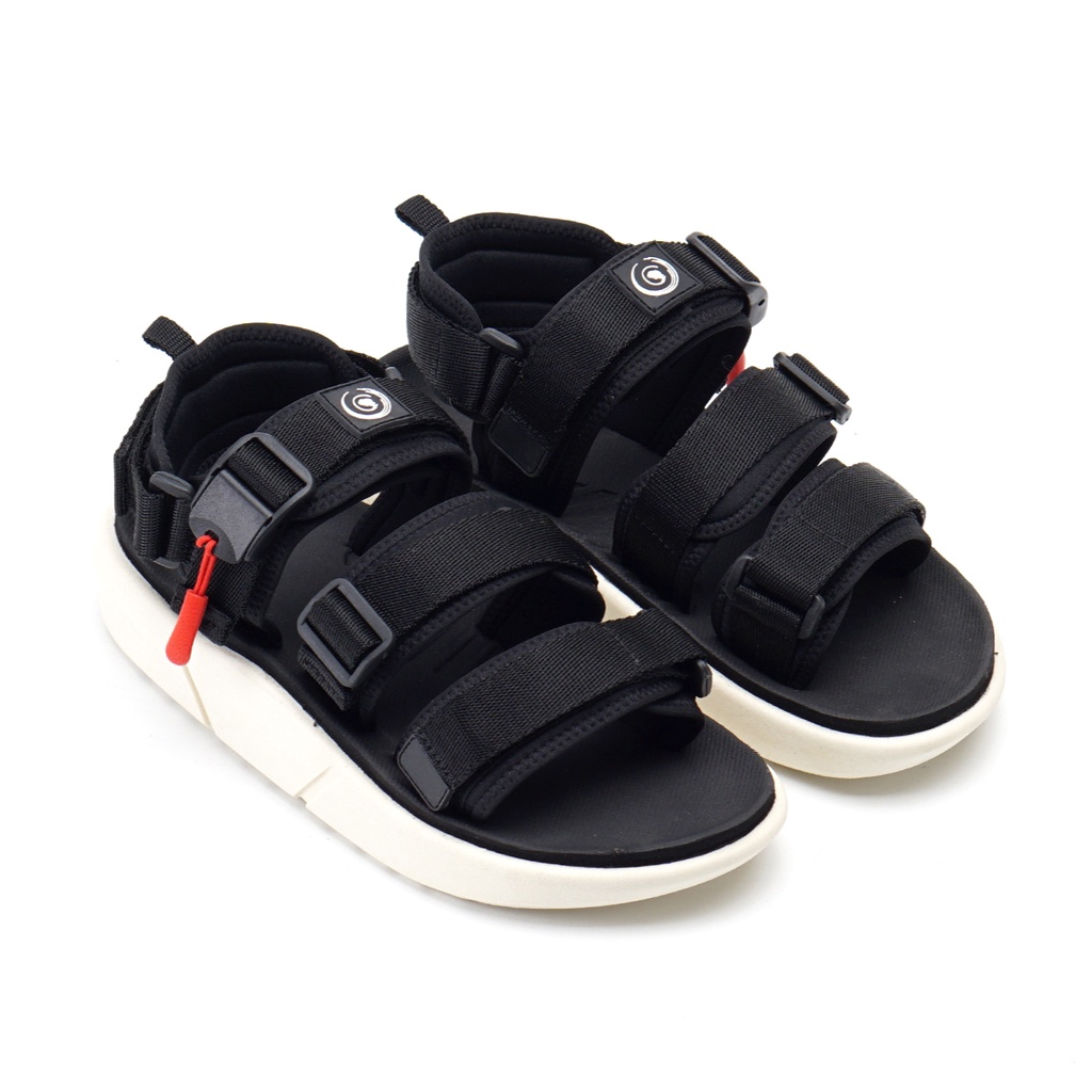 MINOS BLACK |ManNeedMe x Greata| Sandal Gunung Pria Outdoor Sendal Travelling PREMIUM ORIGINAL