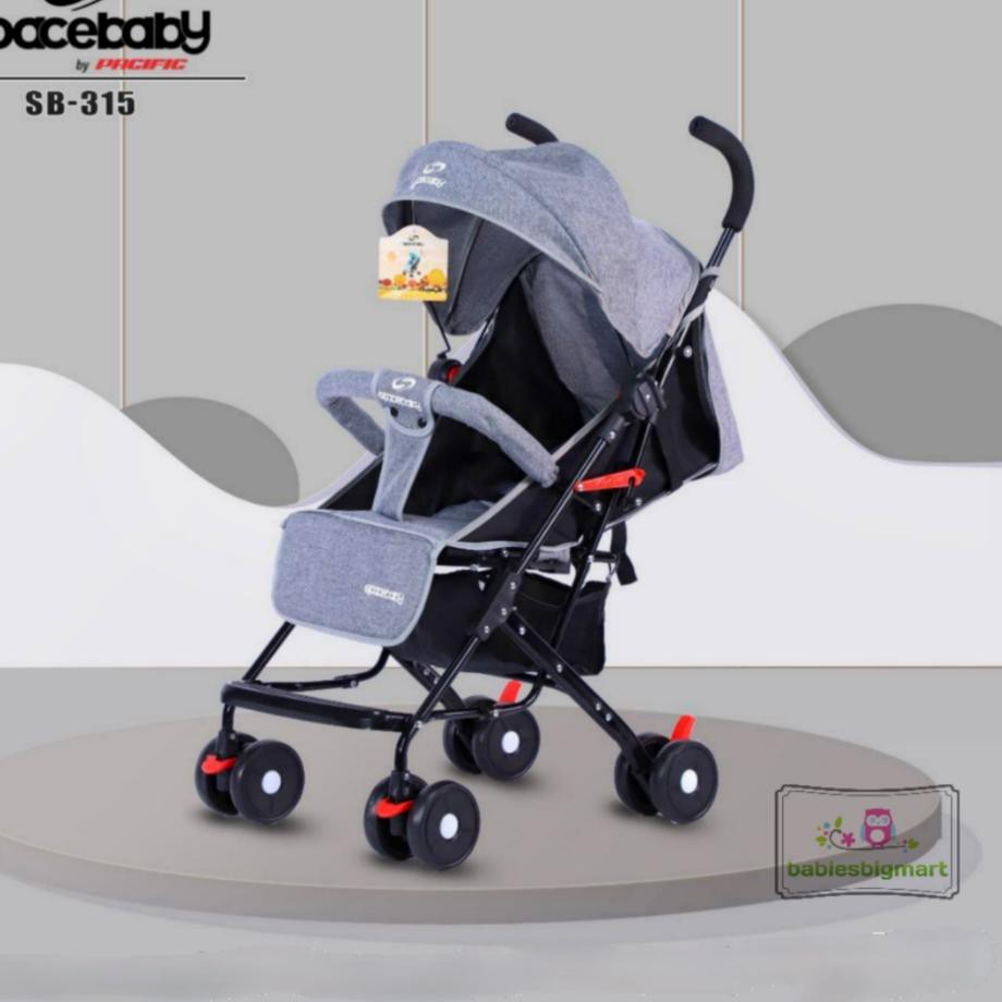 Bagus Stroller Pliko 208 Coupe Spacebaby SB 315 316 204 203 207 Kereta Dorong Space Baby 