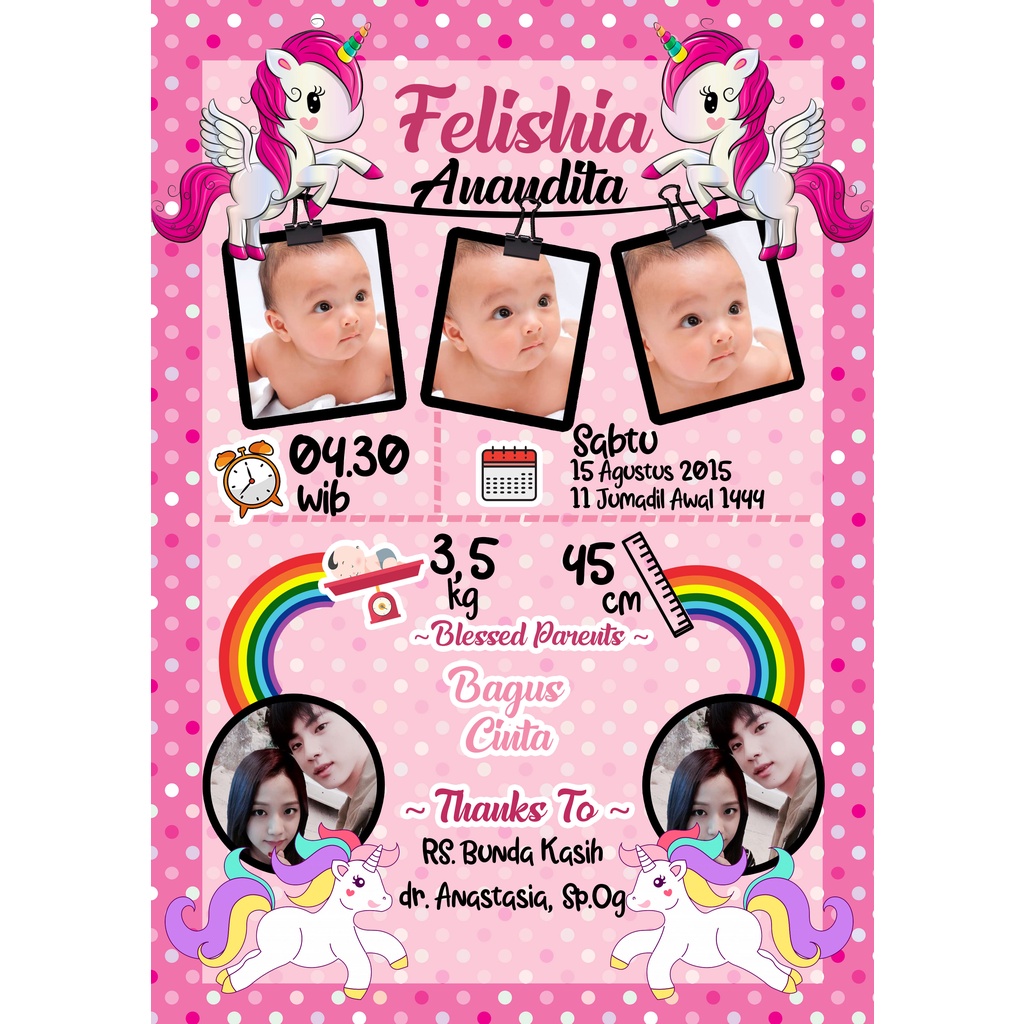 MILIKI DESAIN BIODATA BAYI HARGA TERJANGKAU BANYAK PILIHAN BIODATA ANAK BIODATA KELAHIRAN-34