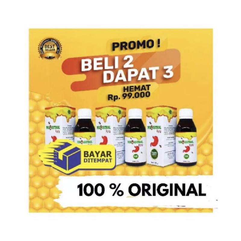 

MADU MAAGH MAGASTROL FORTE 175 gr [BELI 2 GRATIS 1] - Madu GERD Mengatasi Sakit Maagh, Asam Lambung