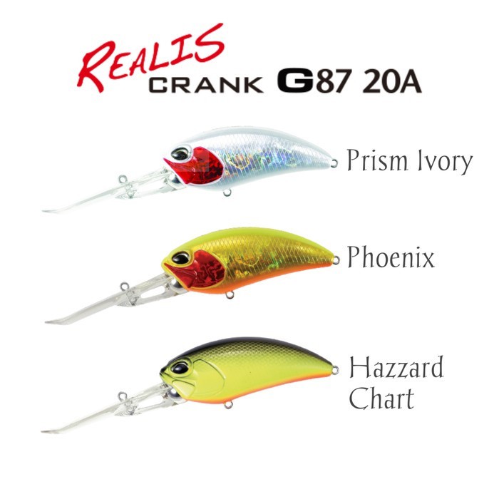 LURE MINNOW CRANK DUO REALIS CRANK G87 20A