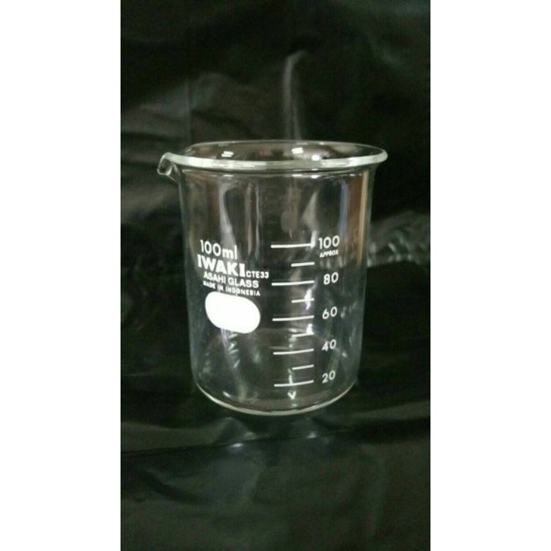 Beaker glass merk IWAKI 100 ML