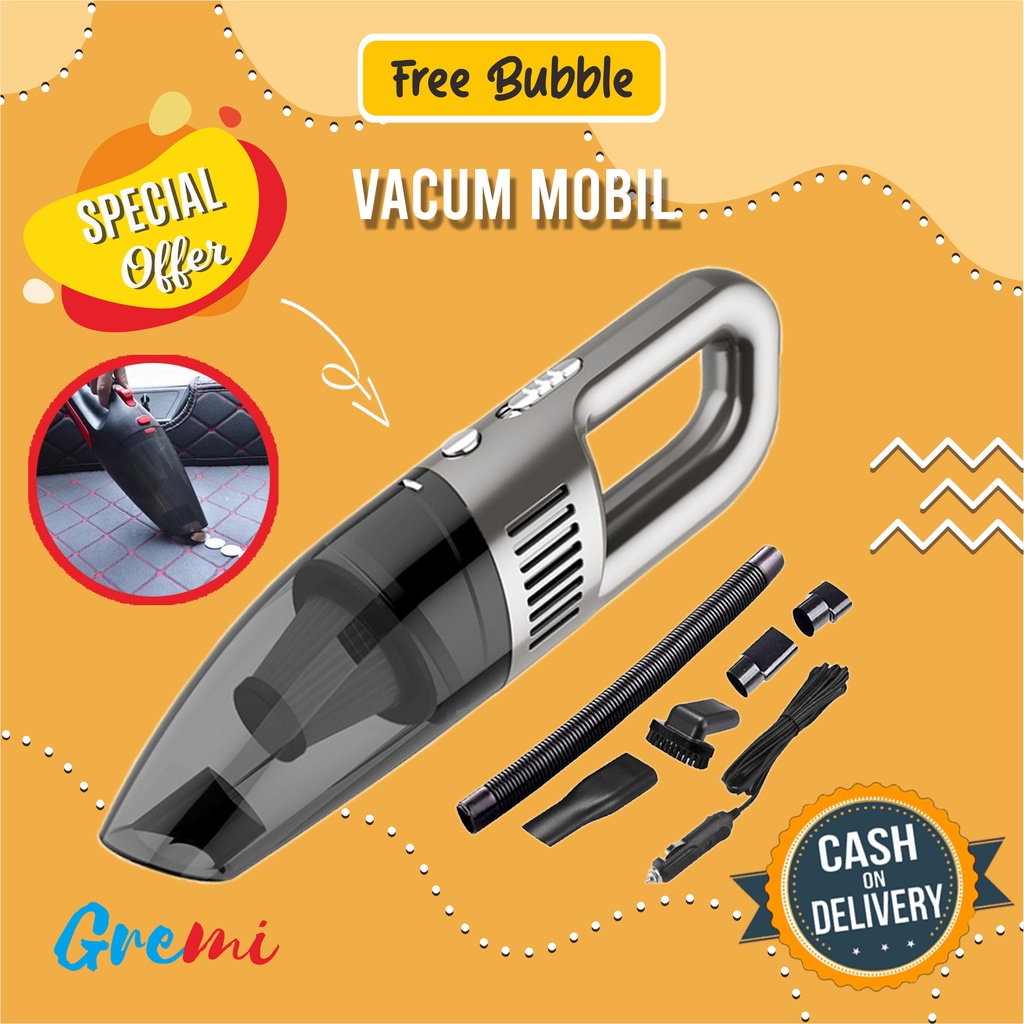 Vacum Mobil Vacuum Cleaner Penyedot Debu Portable Mini Penghisap Debu Fakum Facum Vakum Praktis