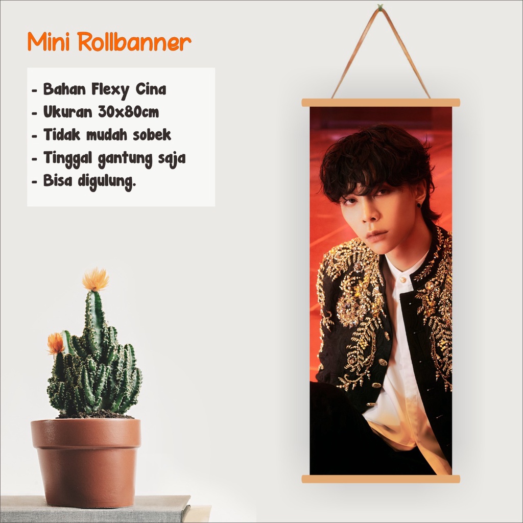 MINI ROLL BANNER NCT 127 JOHNNY FAVORITE