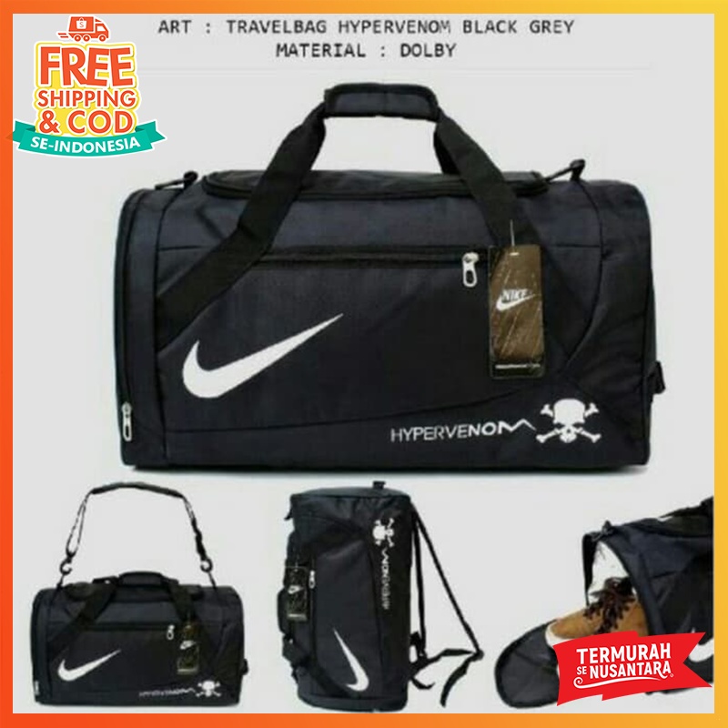 [COD] Tas Travel Bag Tas Travelling Besar Gym Tas Backpacker Sport Senam Olahraga Futsal Golf Basket