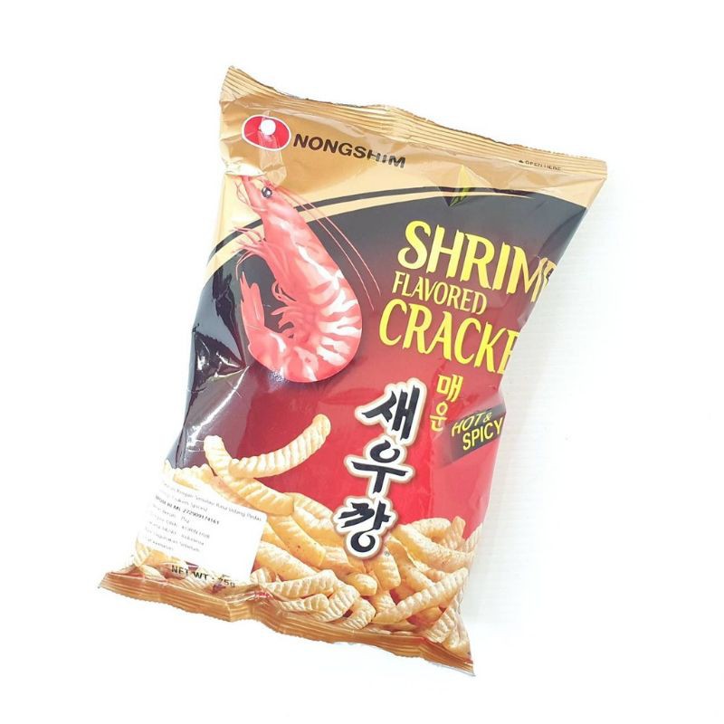 

NONGSHIM Shrimp Crakers Spicy 75gr [ORIGINAL KOREA 100%]